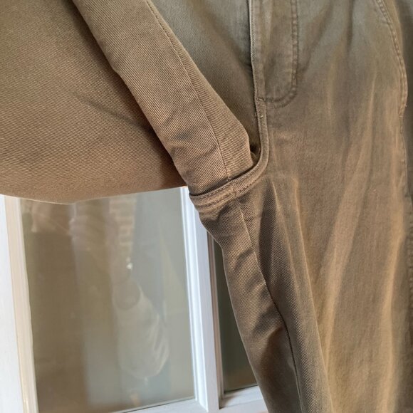 Everlane The Utility Barrel Pant - Pewter Green -  4 Tall 4T - Picture 4 of 8